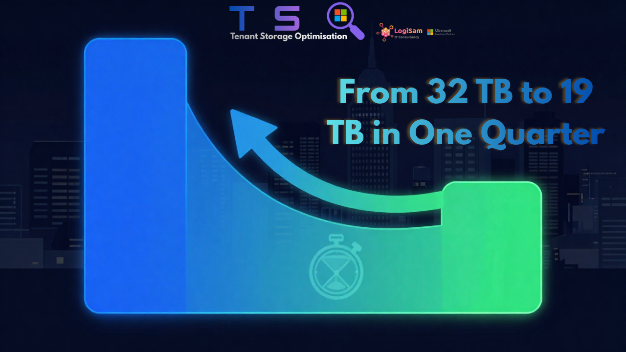 From 32 TB to 19 TB in One Quarter: Inside a Real M365 Storage Optimisation