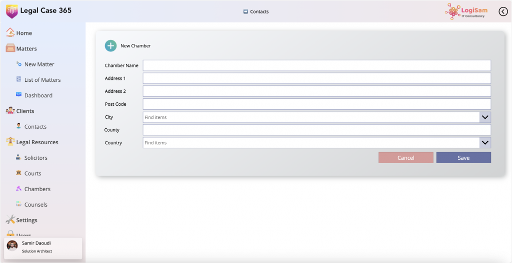 Legalcase 365 expert logisam 2025