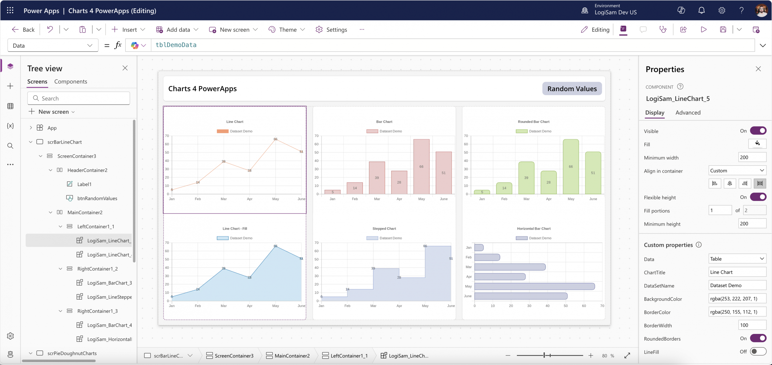 Download Charts 4 PowerApps