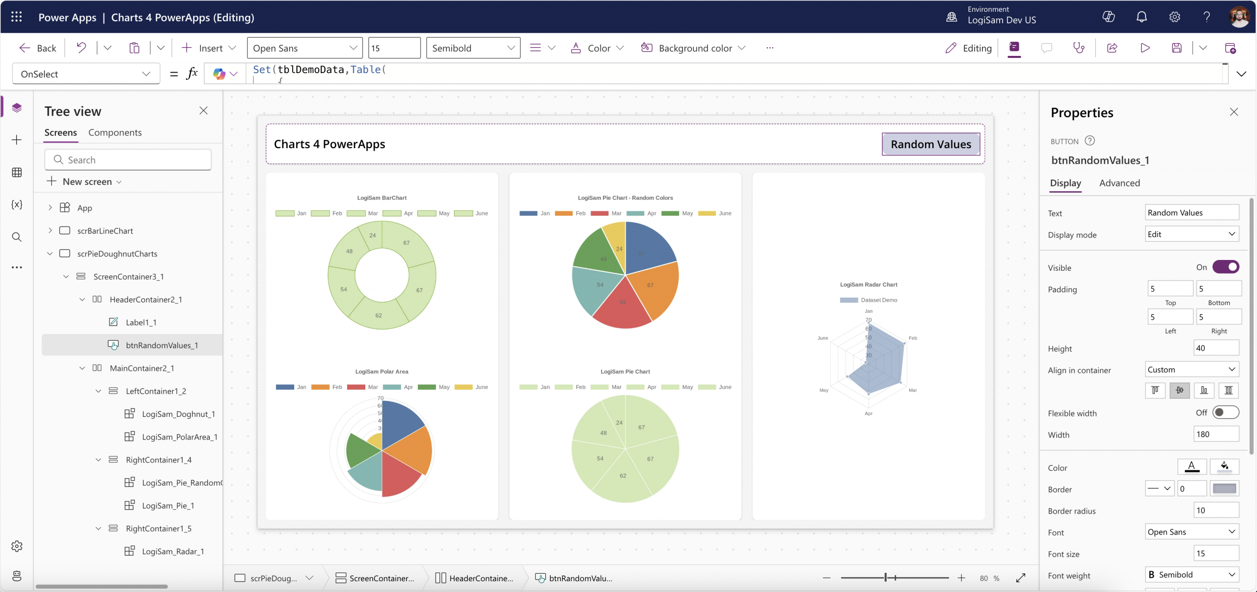 Charts 4 PowerApps