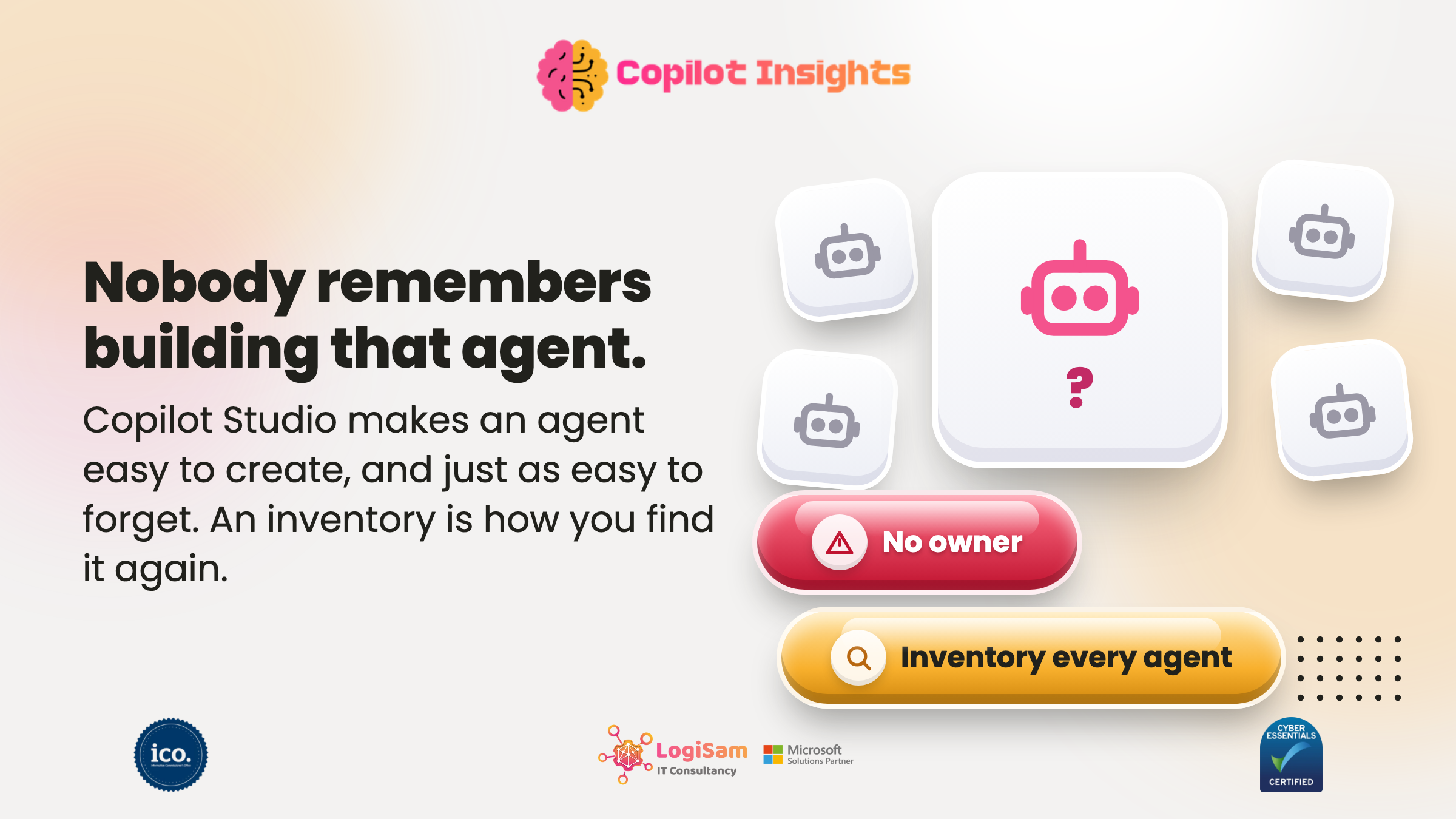 Copilot Studio agents running in a tenant with no recorded owner